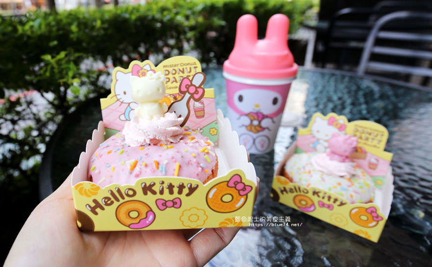 台中全區│統一多拿滋Mister Donut-春日限定Hello Kitty雲朵甜甜圈超卡哇依療癒的啦