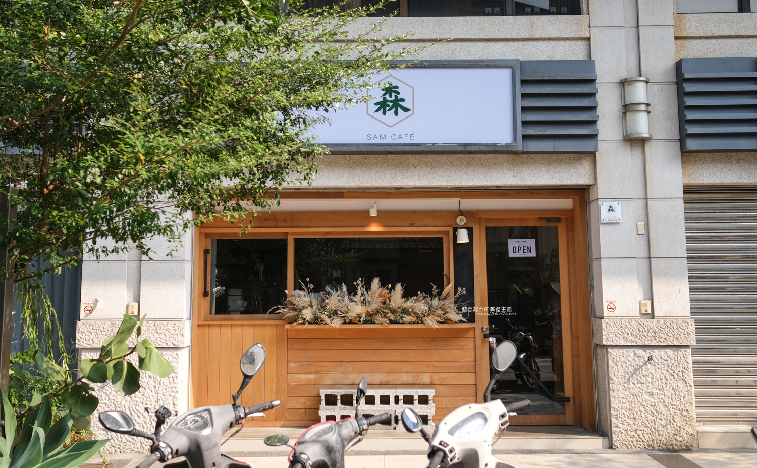 台中西區│森Sam Cafe-日系風格咖啡館，甜點美味